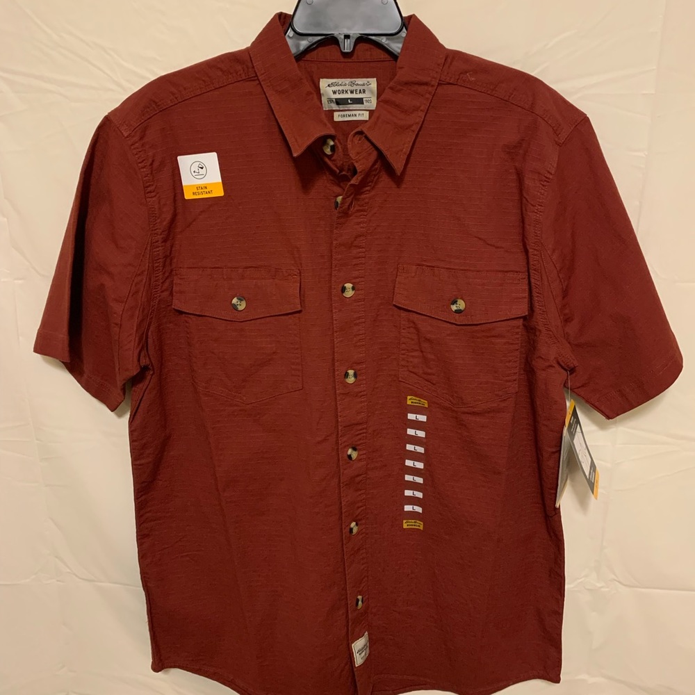 Eddie Bauer Button Down Shirt (Size L)